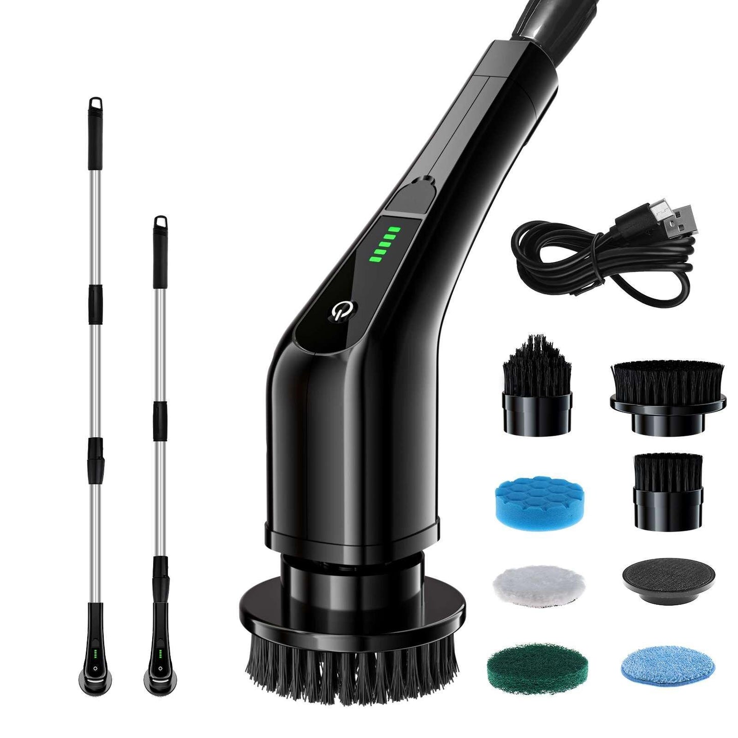 Electric Cleaning Brush - Rechargeable Power Scrubber for Home