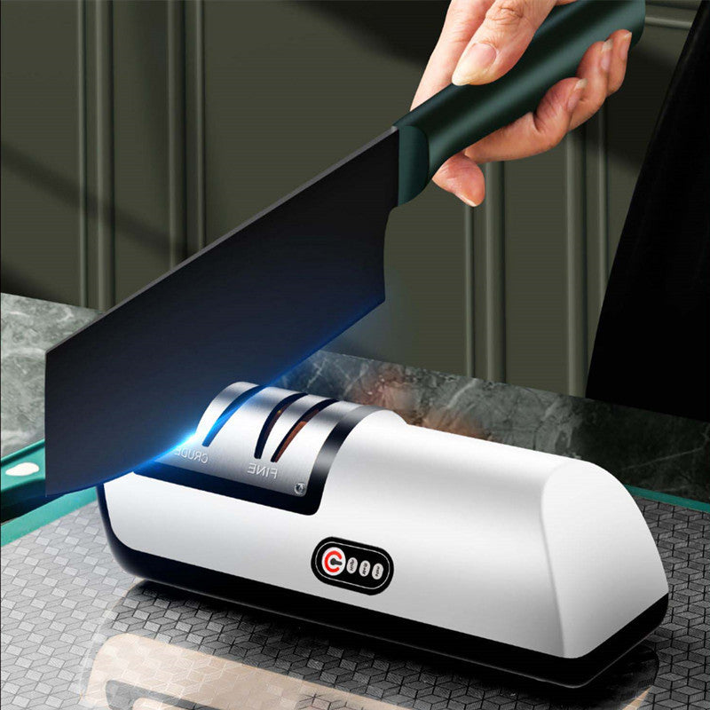 USB Electric Knife Sharpener - Auto Kitchen Tool