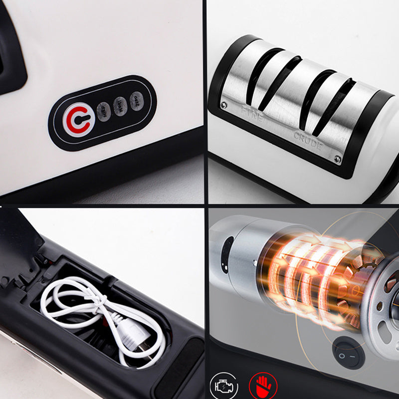 USB Electric Knife Sharpener - Auto Kitchen Tool