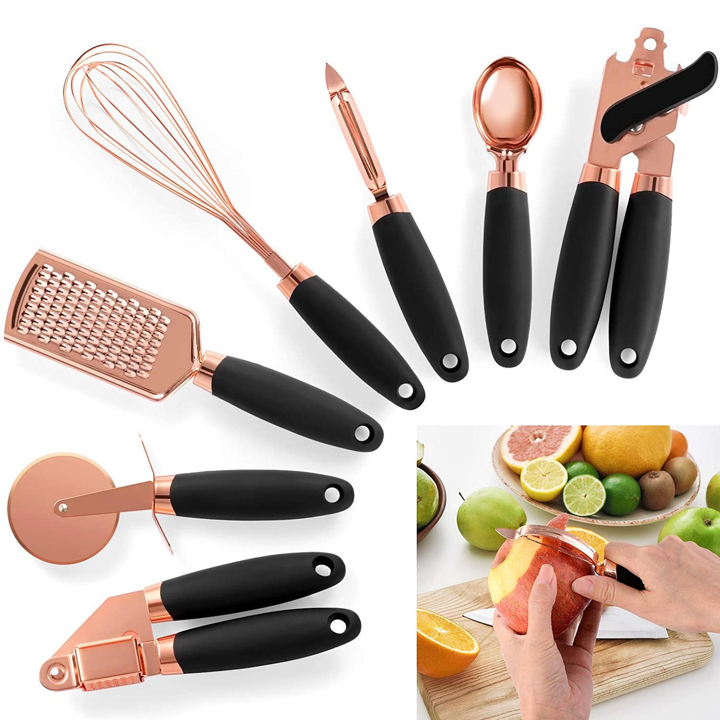 7PC Stainless Steel Kitchen Gadget Set