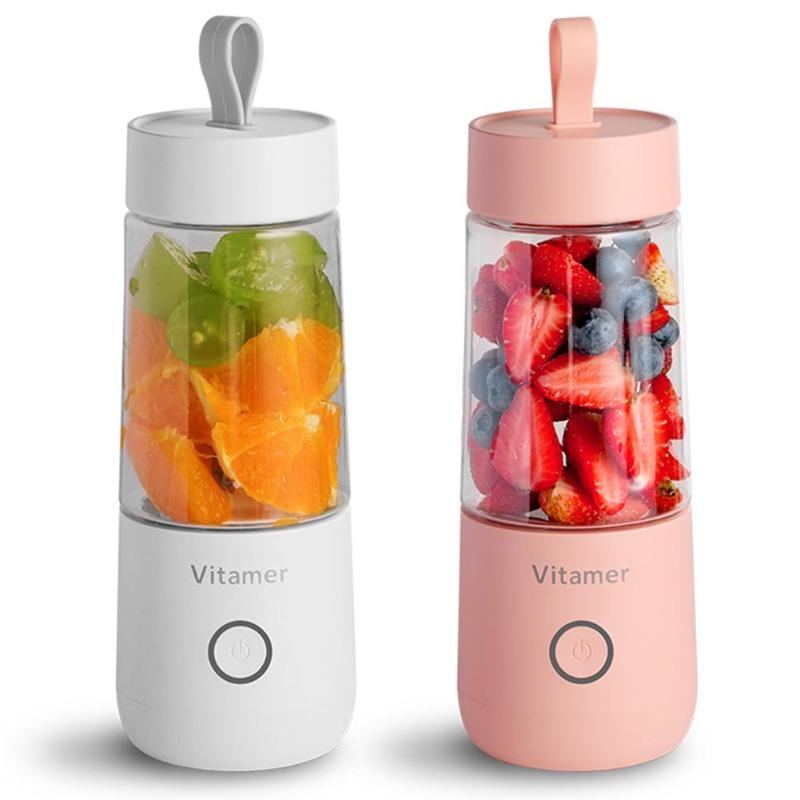 Portable Blender 350ml - USB Rechargeable Smoothie Maker