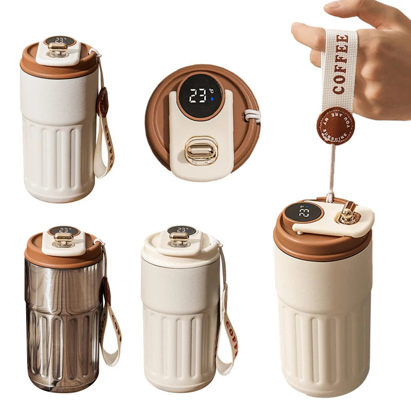 Smart Digital Thermal Bottle With Temperature Display