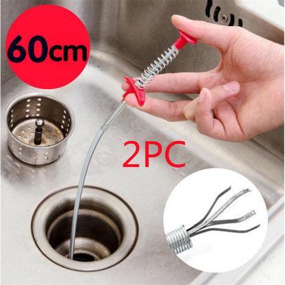 Drain Clog Remover Tool - 60CM Flexible Drain Snake