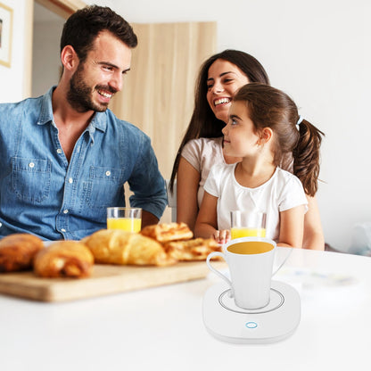 Coffee Mug Warmer Mat - Auto Shut Off Electric Heater Pad