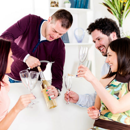 3-Piece Wine Corkscrew Set - Complete Bottle Opener Kit