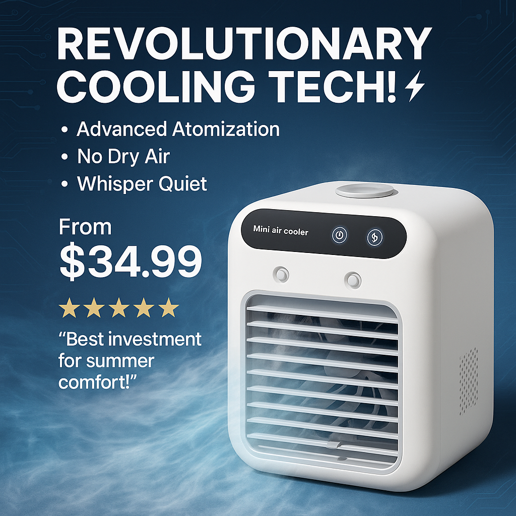 Revolutionary Cooling Tech Banner