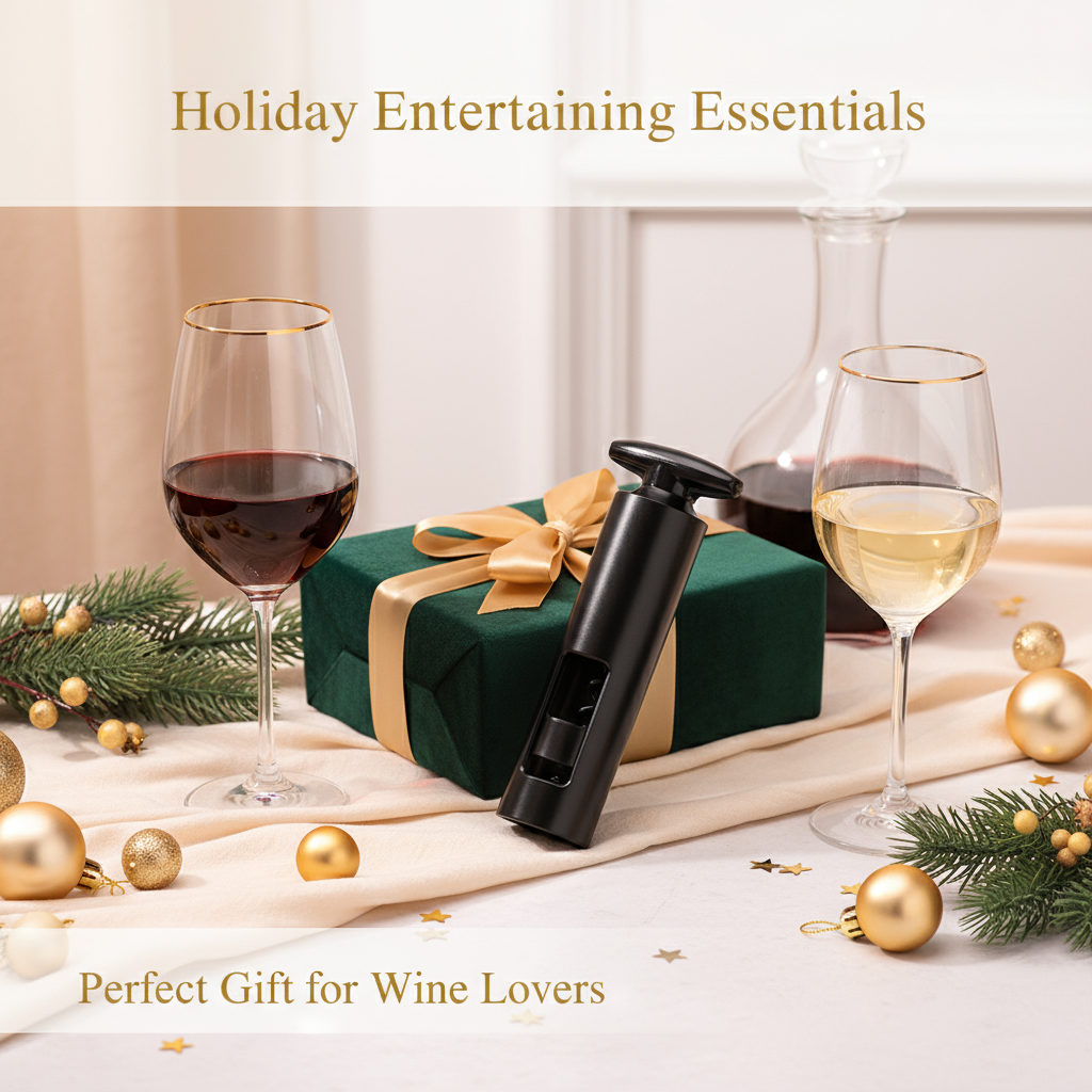 Wine Opener Holiday Gift